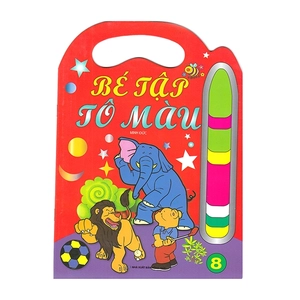 bộ bé tập tô màu - tập 8