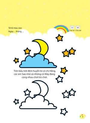 bộ bé tập tô màu - từ cơ bản đến nâng cao - cuộc sống quanh em 2 - Ảnh 2