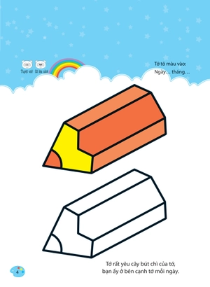 bộ bé tập tô màu - từ cơ bản đến nâng cao - cuộc sống quanh em 2 - Ảnh 3