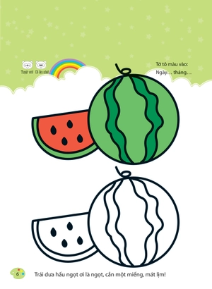 bộ bé tập tô màu - từ cơ bản đến nâng cao - cuộc sống quanh em 2 - Ảnh 5