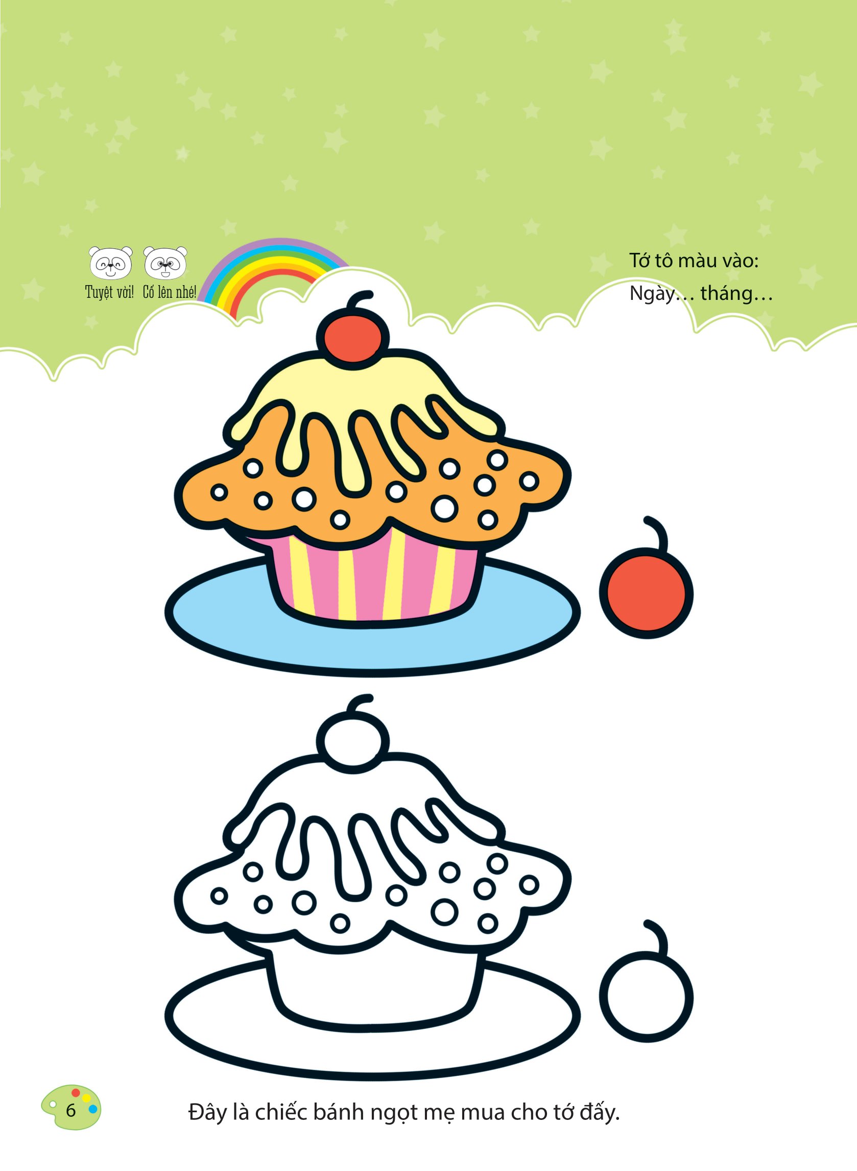 bộ bé tập tô màu - từ cơ bản đến nâng cao - những sắc màu kỳ diệu 2 - Ảnh 7