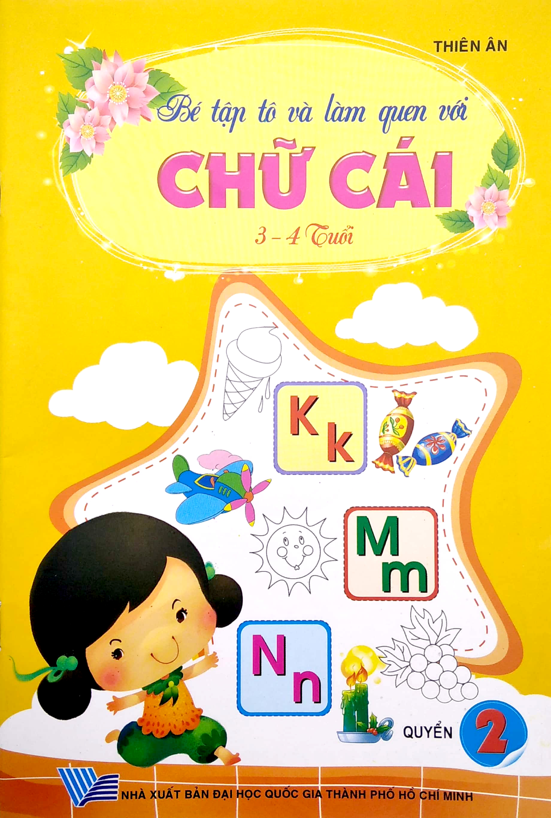 bộ bé tập tô và làm quen với chữ cái - quyển 2 (3-4 tuổi) - Ảnh 2