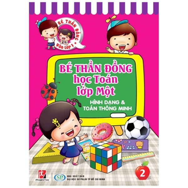 bộ bé thần đồng - học toán lớp một 02 - hình dạng và toán thông minh - Ảnh 2