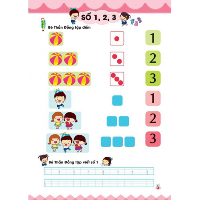 bộ bé thần đồng - học toán lớp một - số và phép tính - Ảnh 4