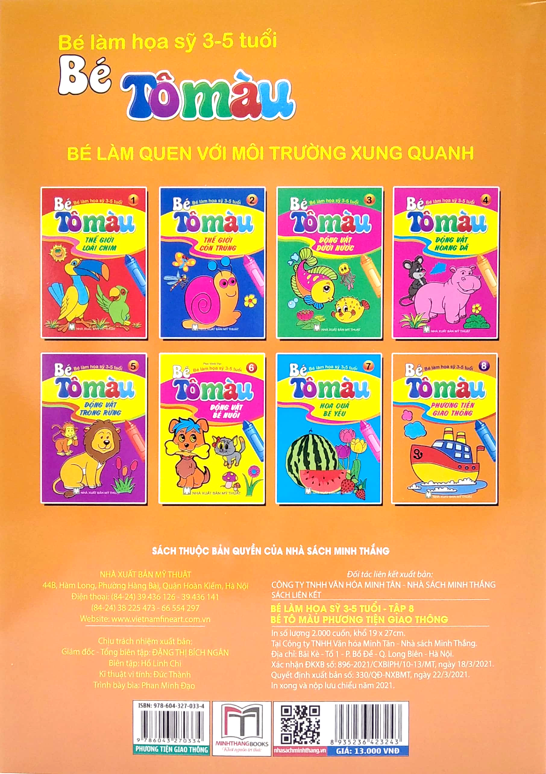 bộ bé tô màu - bé làm họa sỹ 3-5 tuổi - tập 8: phương tiện giao thông (tái bản 2021) - Ảnh 7