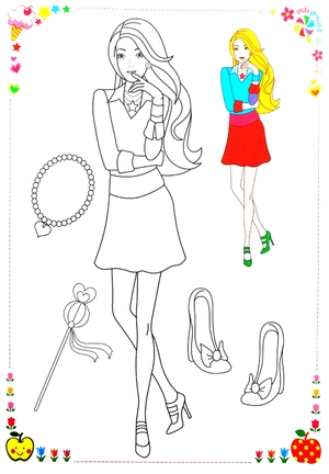 bộ bé tô màu công chúa - tập 10 - Ảnh 5