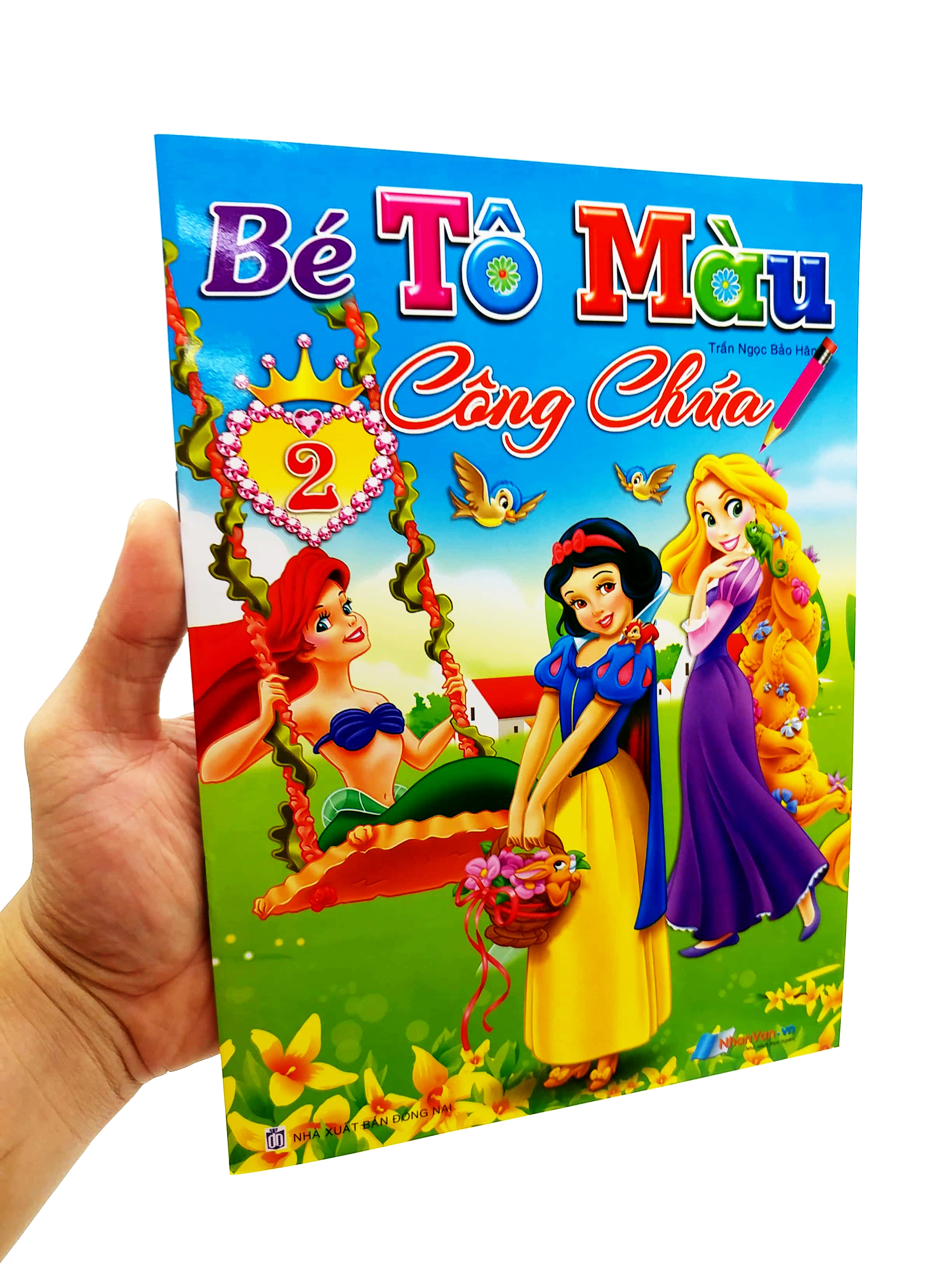 bộ bé tô màu công chúa - tập 2 - Ảnh 8