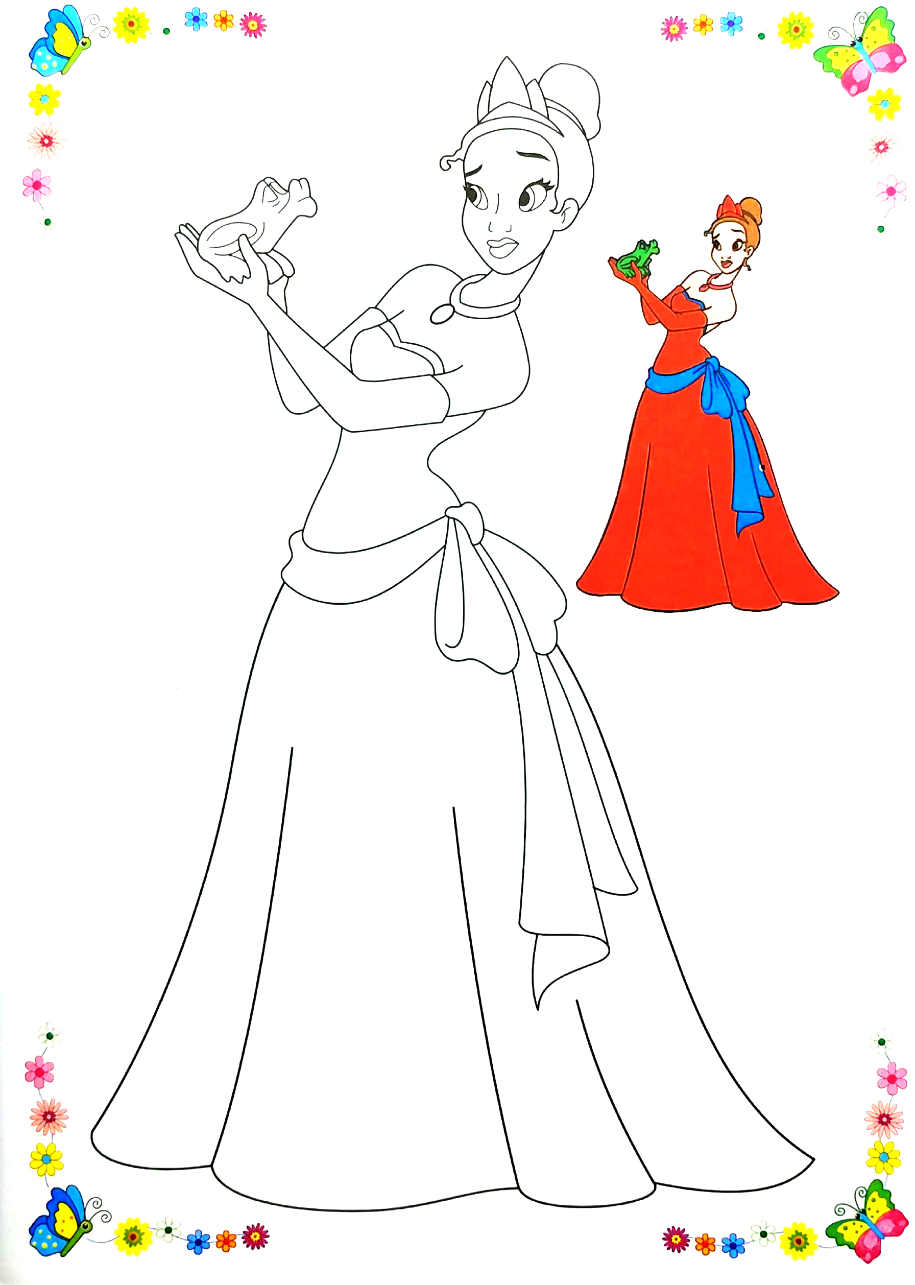 bộ bé tô màu công chúa - tập 3 - Ảnh 3