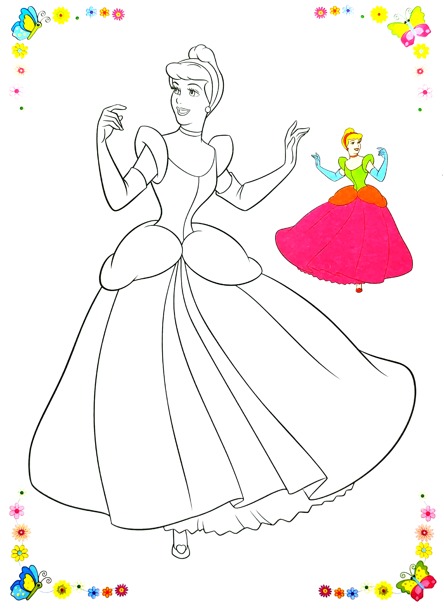 bộ bé tô màu công chúa - tập 3 - Ảnh 4