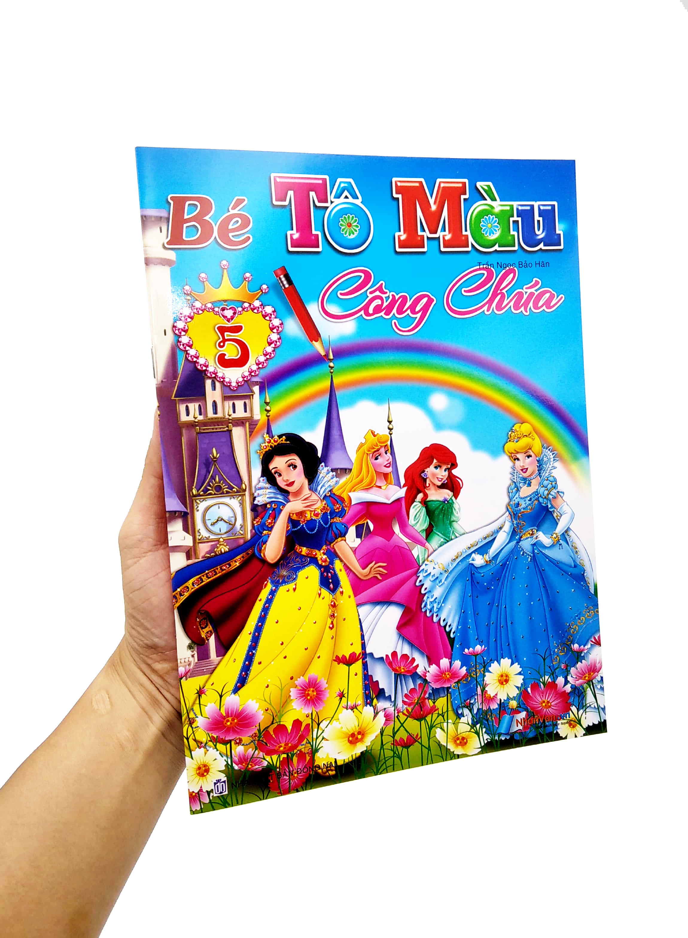 bộ bé tô màu công chúa - tập 5 - Ảnh 7