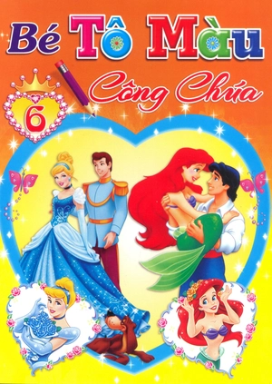 bộ bé tô màu - công chúa (tập 6) - Ảnh 2