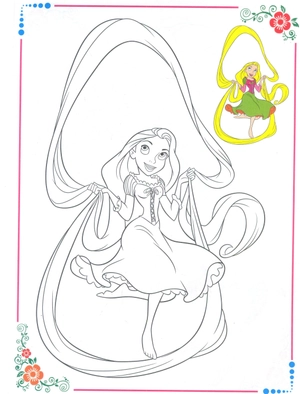 bộ bé tô màu - công chúa (tập 6) - Ảnh 3