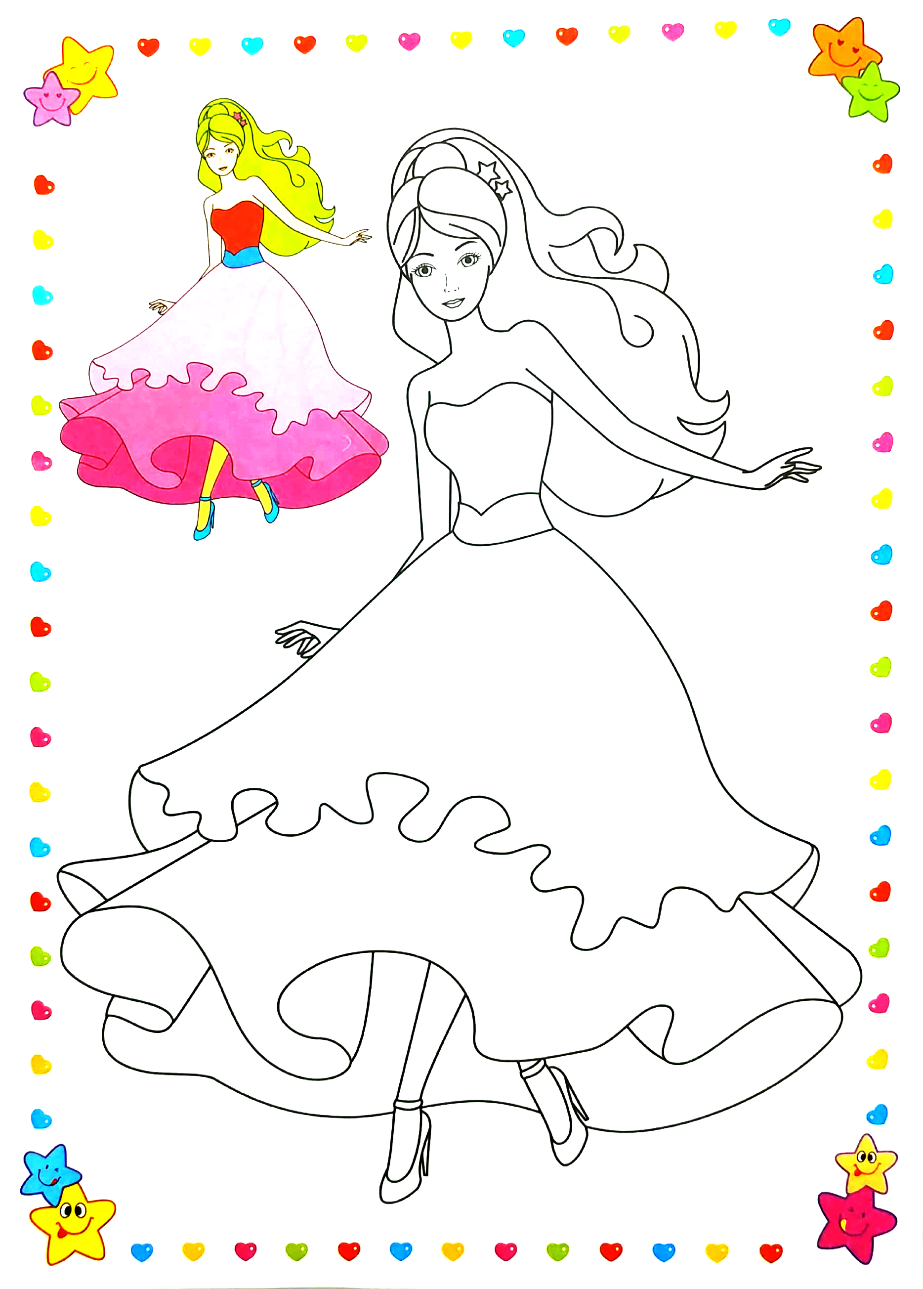 bộ bé tô màu công chúa - tập 9 - Ảnh 4