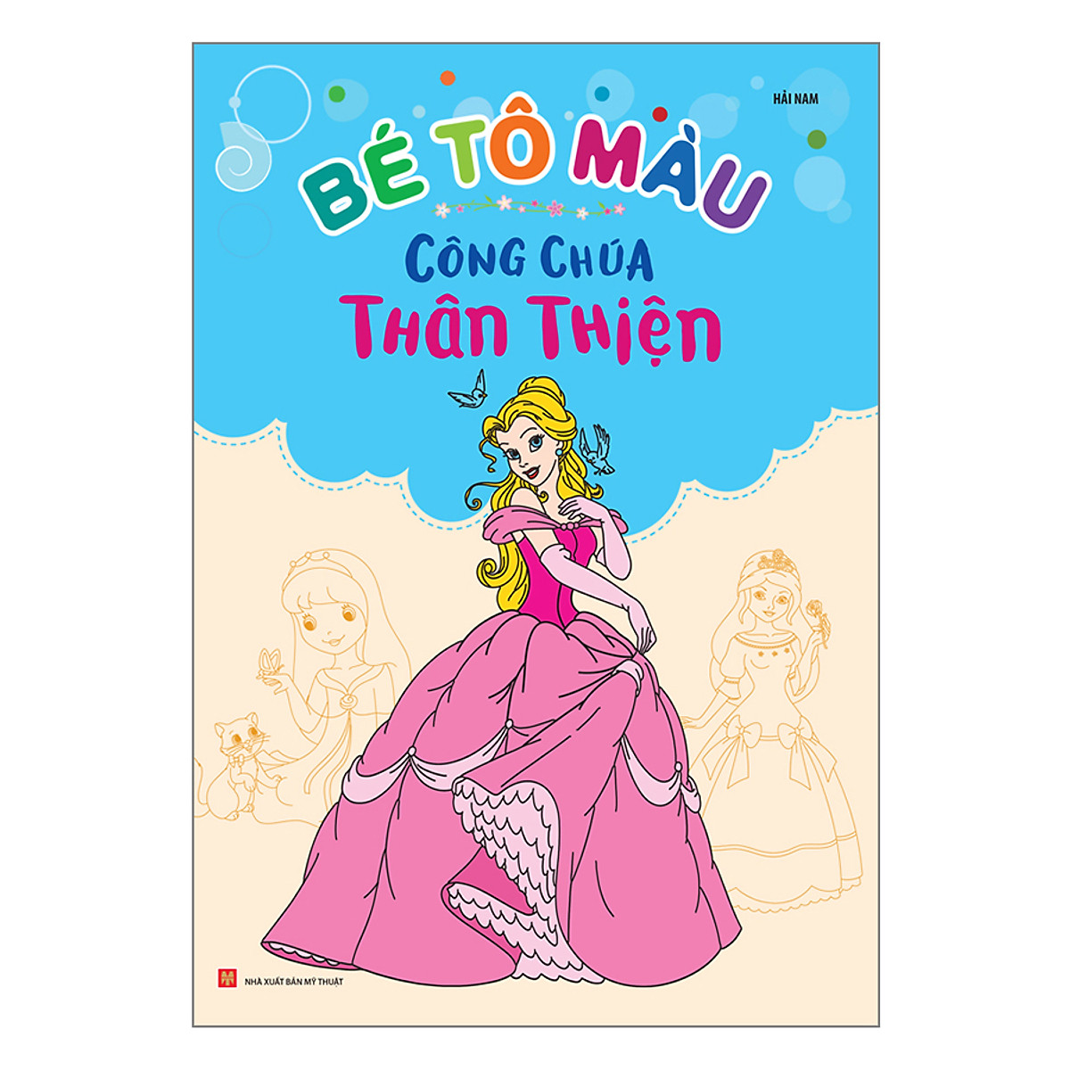 Bộ Bé Tô Màu - Công Chúa Thân Thiện - Ảnh 2