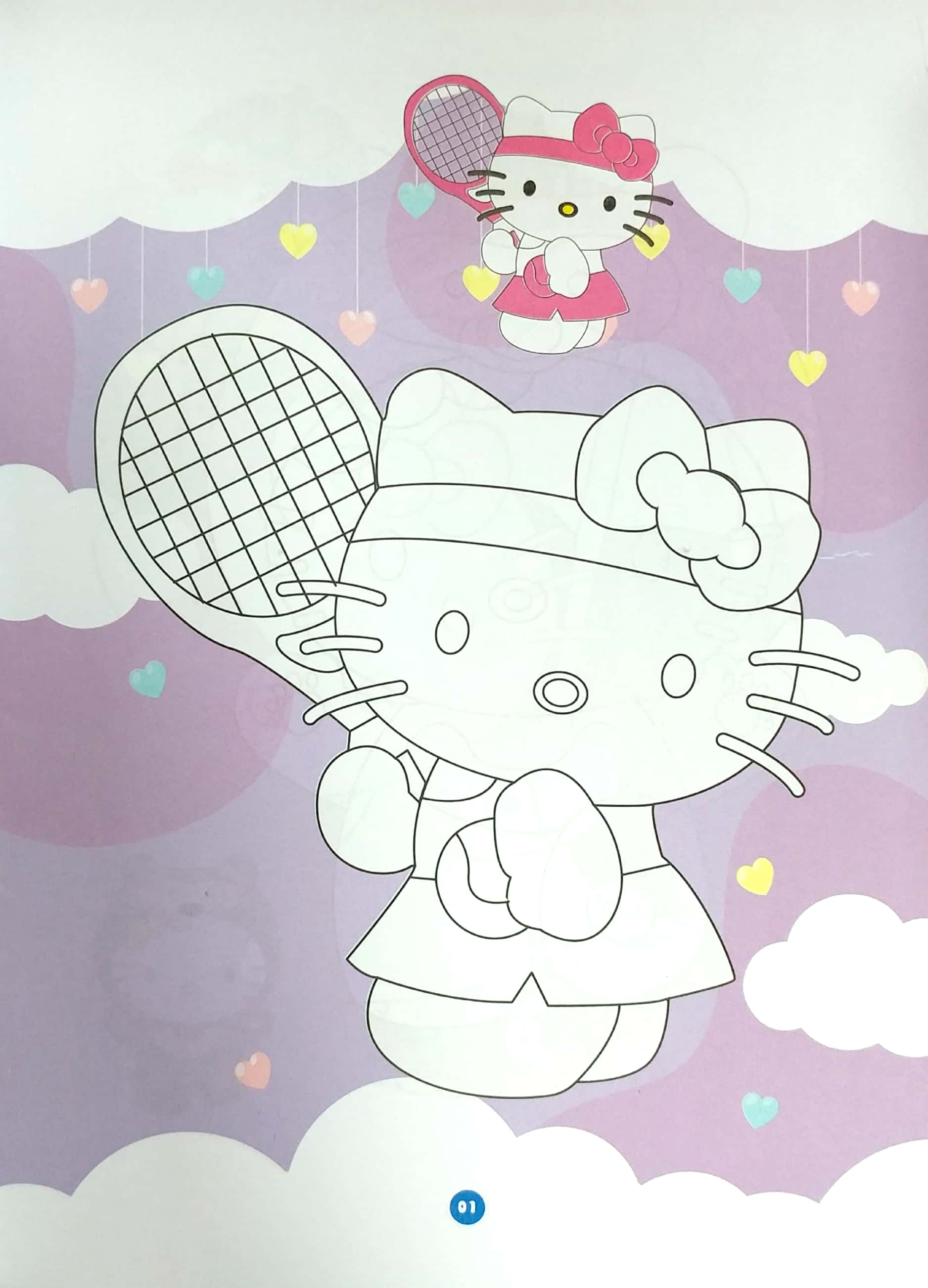 bộ bé tô màu - hello kitty - quyển 1 - Ảnh 4