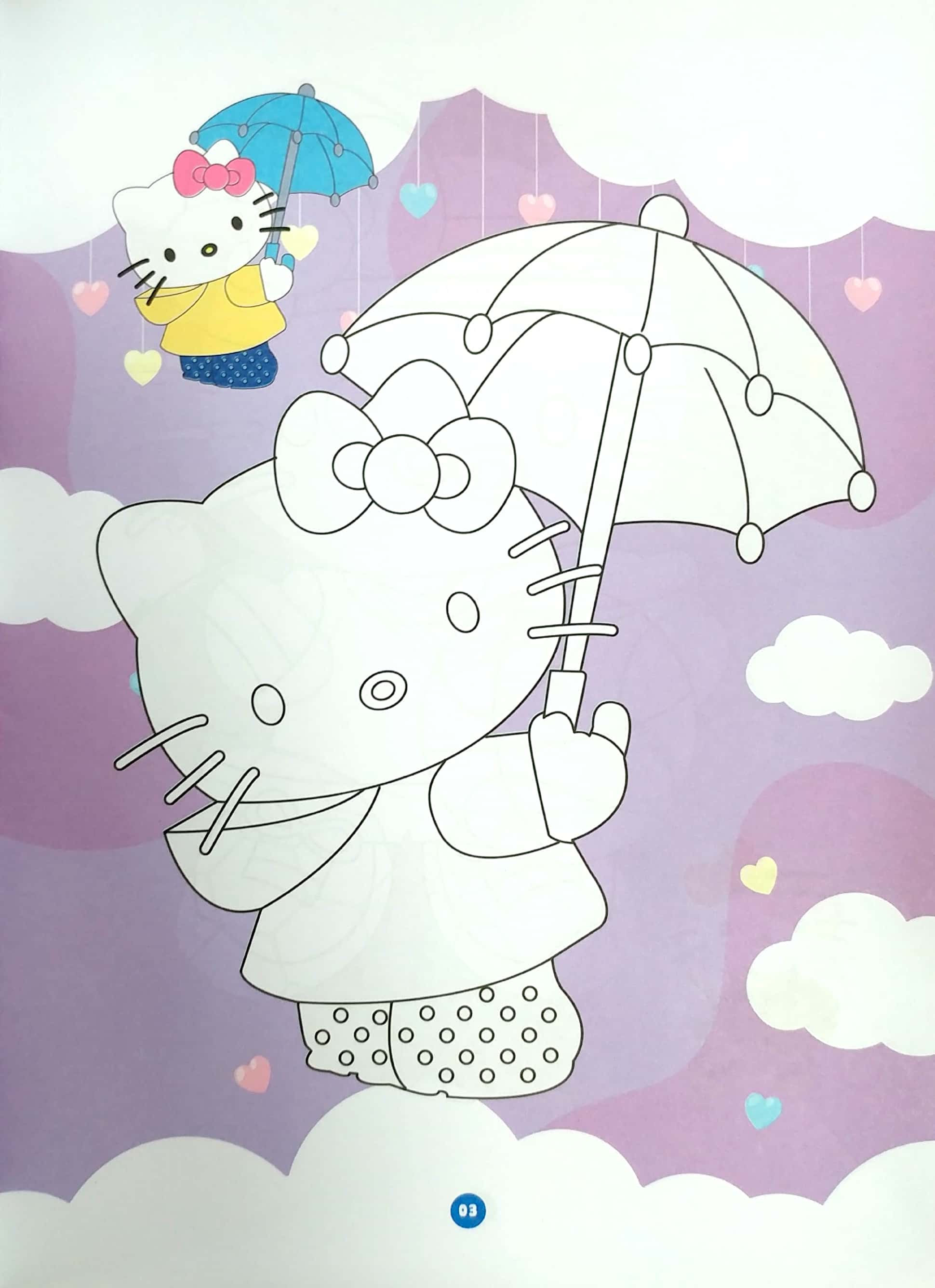 bộ bé tô màu - hello kitty - quyển 1 - Ảnh 6