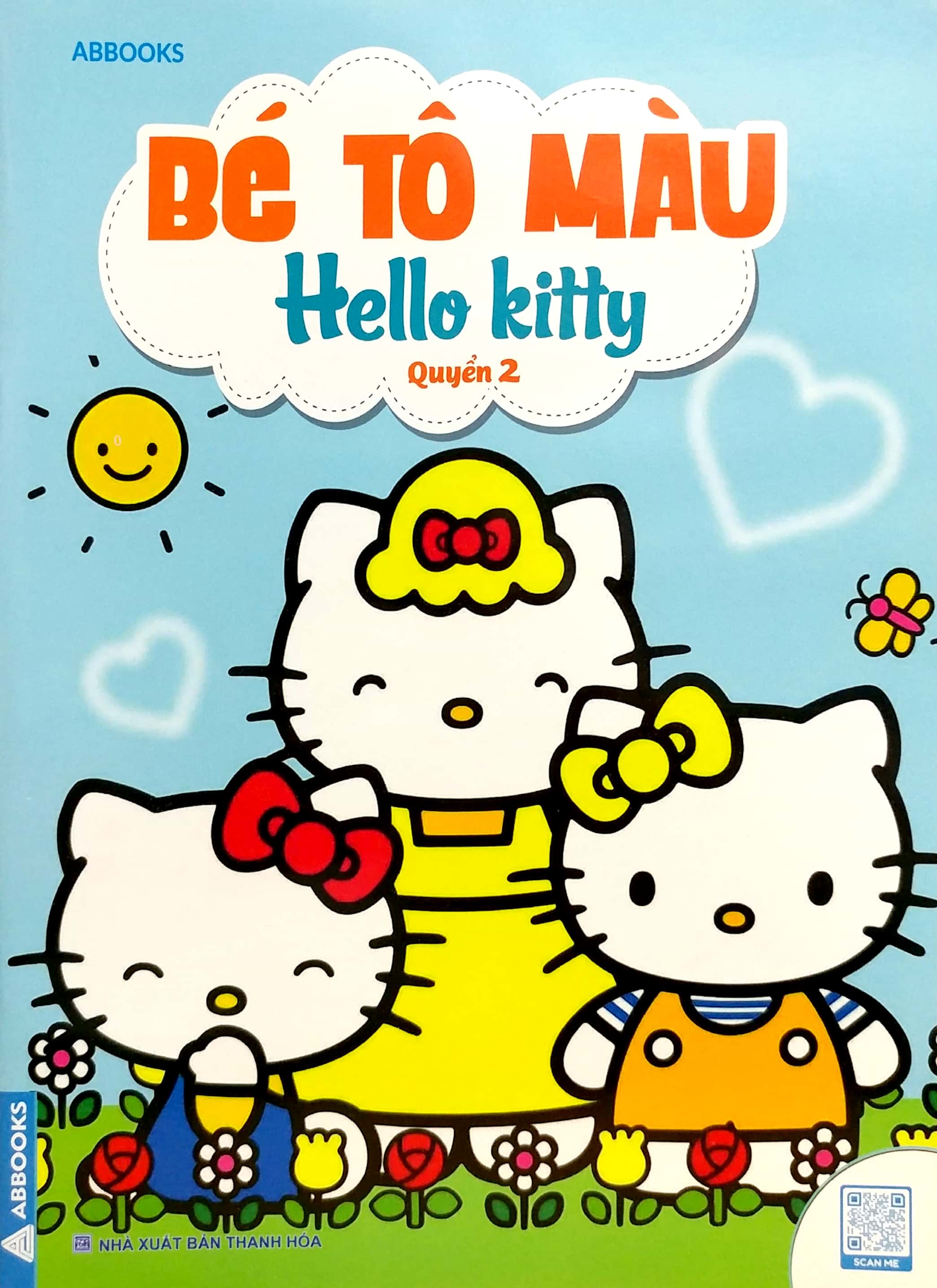 bộ bé tô màu - hello kitty - quyển 2 - Ảnh 3