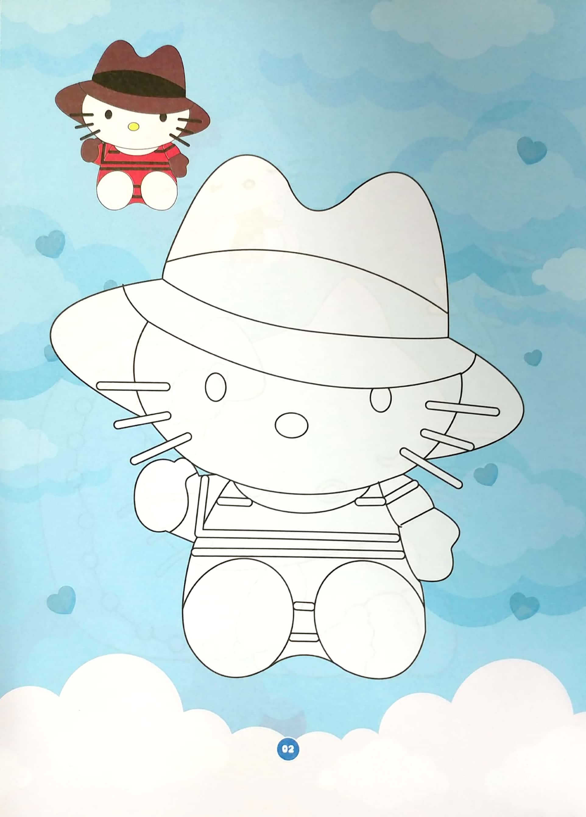 bộ bé tô màu - hello kitty - quyển 2 - Ảnh 5