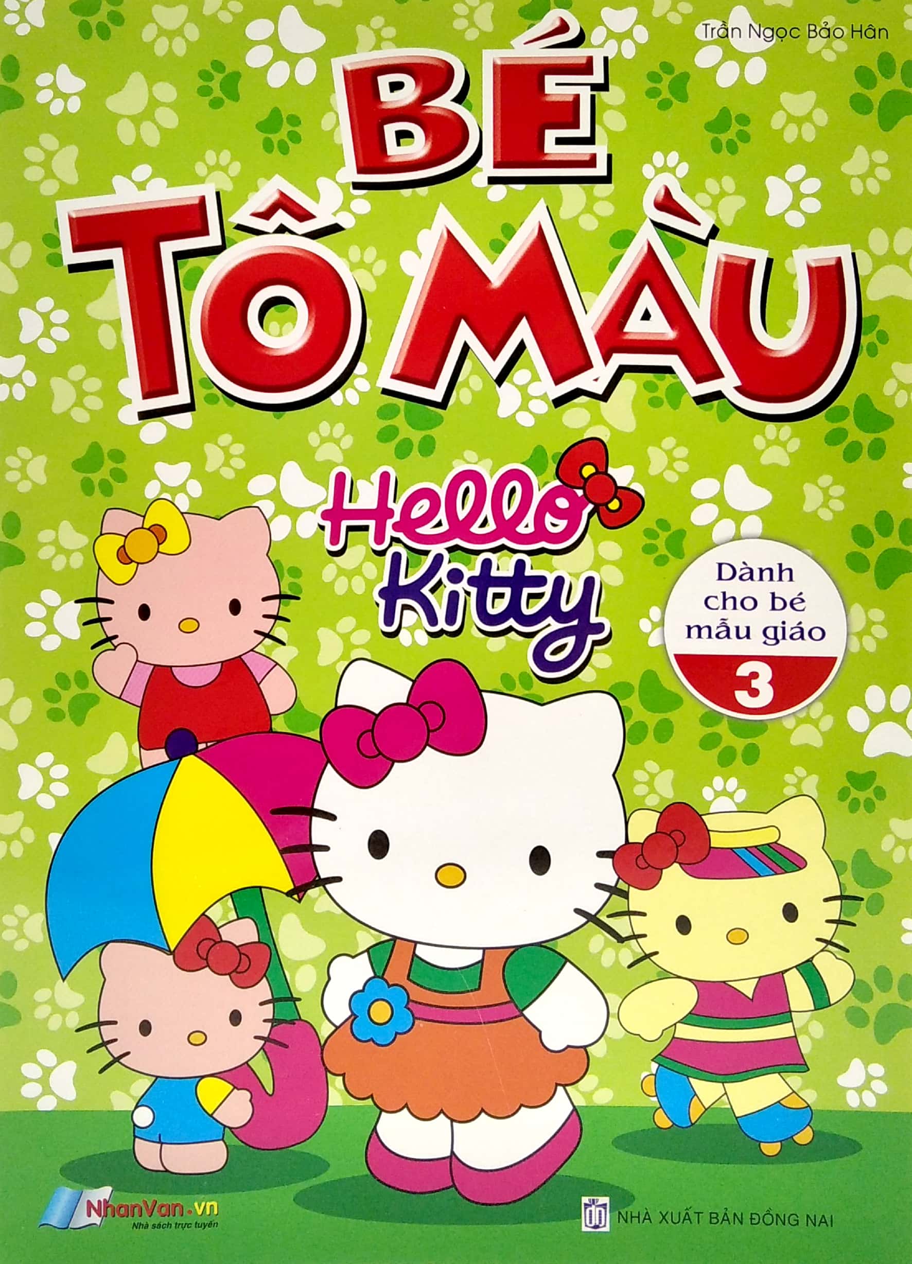 bộ bé tô màu hello kitty - tập 3 - Ảnh 2