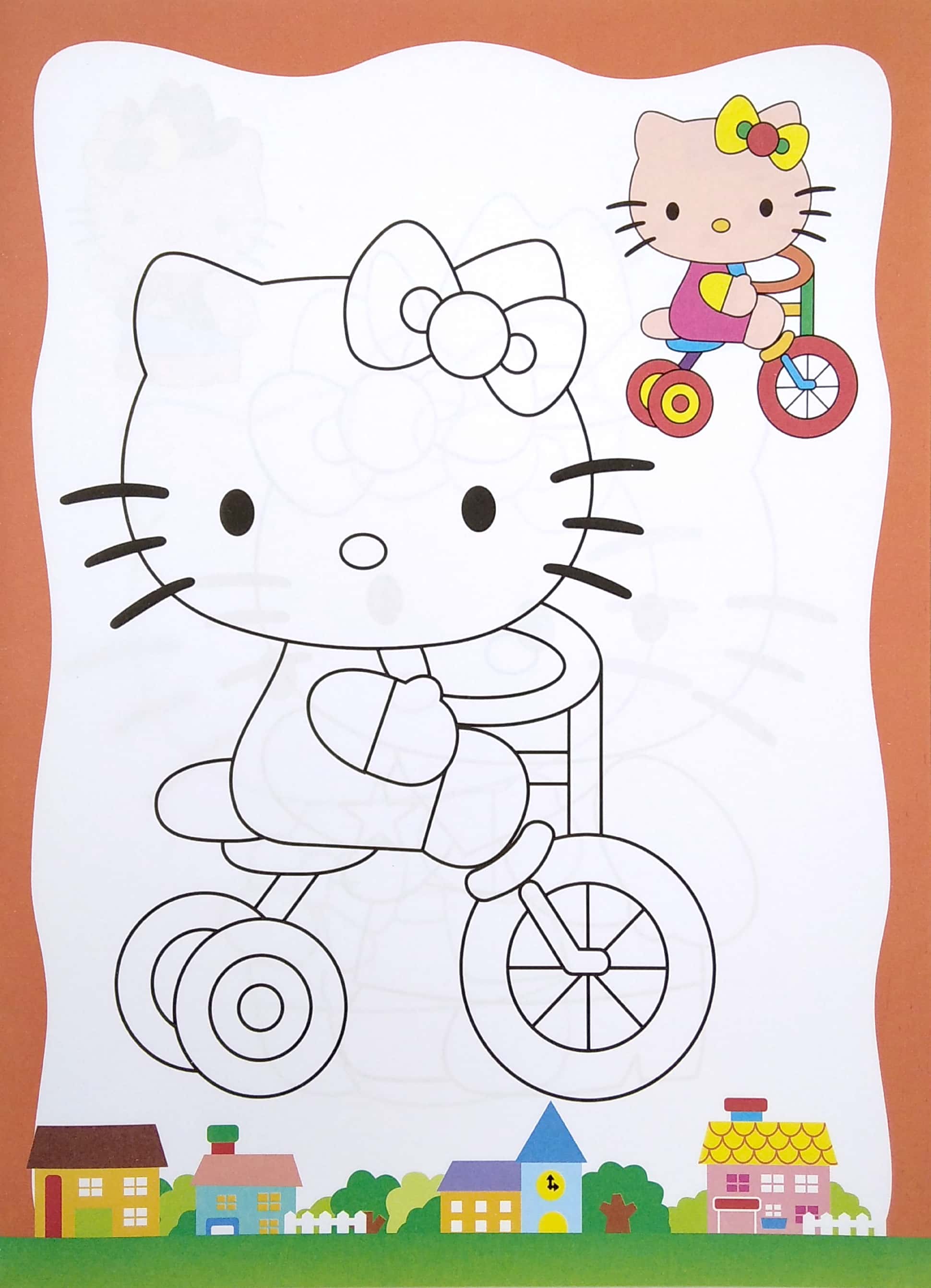 bộ bé tô màu hello kitty - tập 4 - Ảnh 3