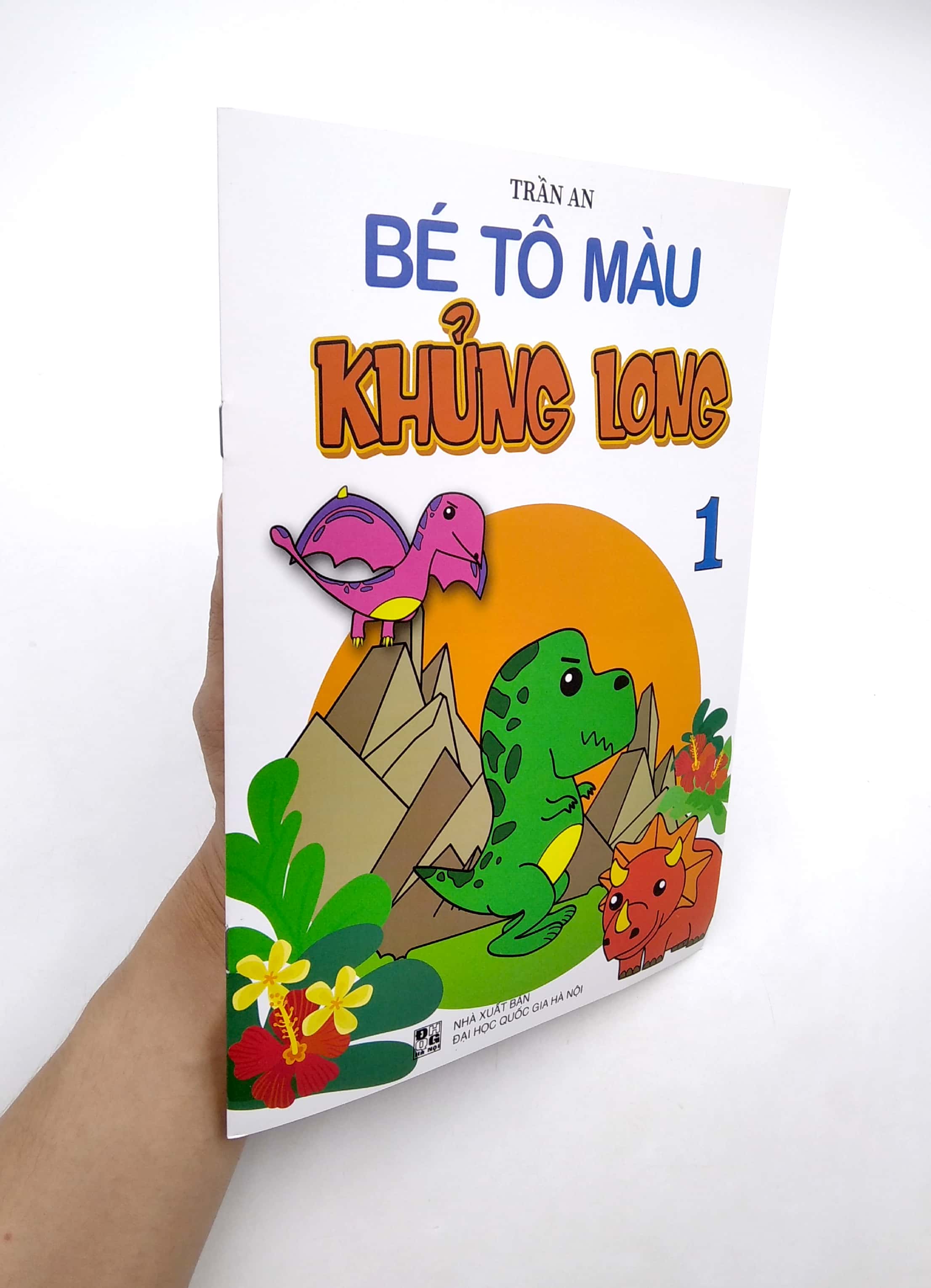 bộ bé tô màu khủng long 1 - Ảnh 7