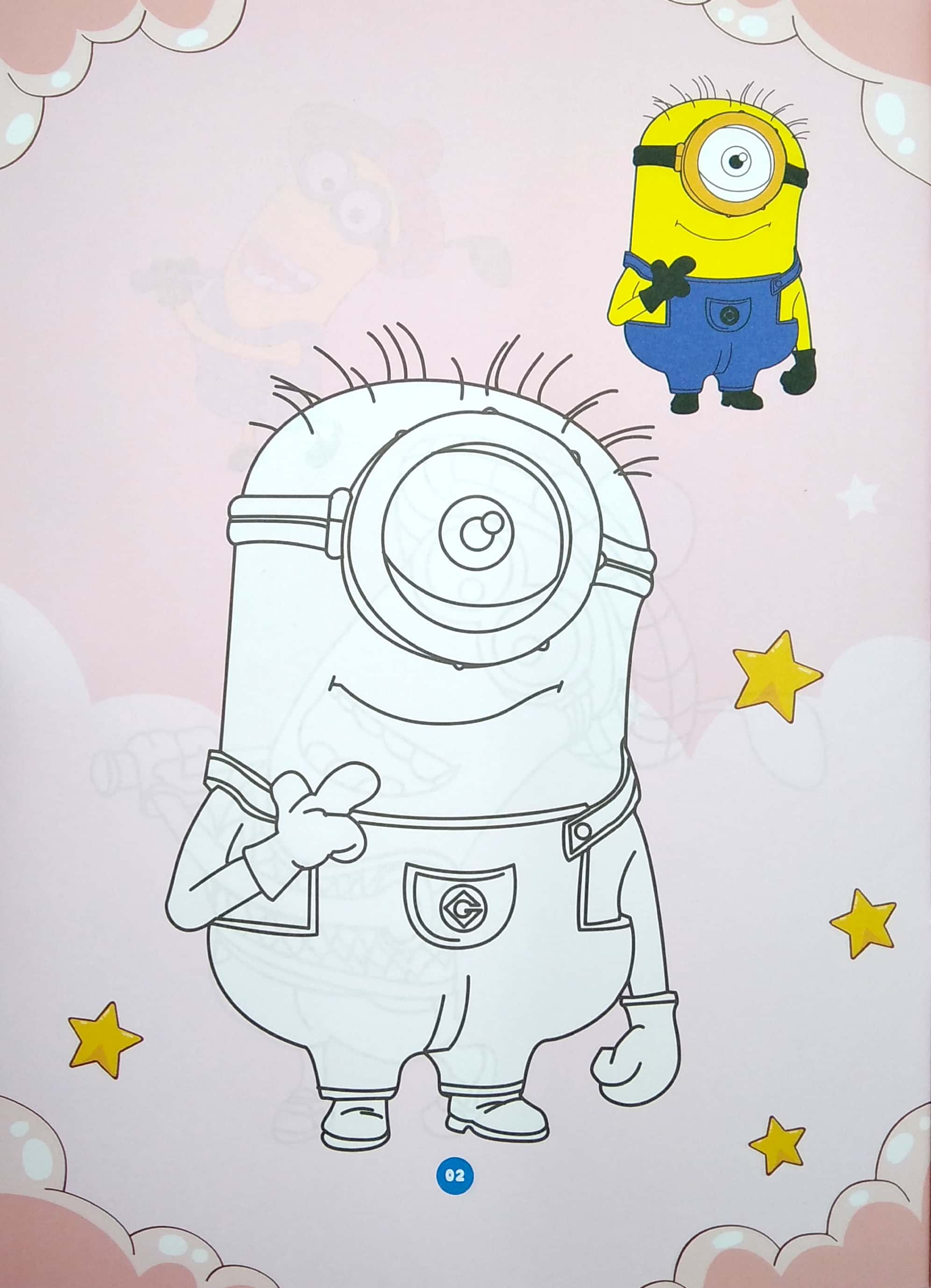 bộ bé tô màu - mùa hè của minion - tập 1 (tái bản) - Ảnh 3