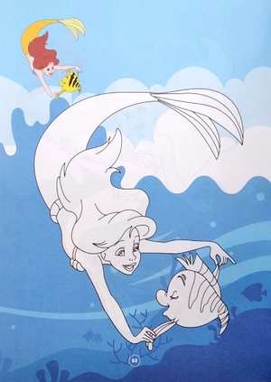 bộ bé tô màu nàng tiên cá - quyển 1 - Ảnh 4