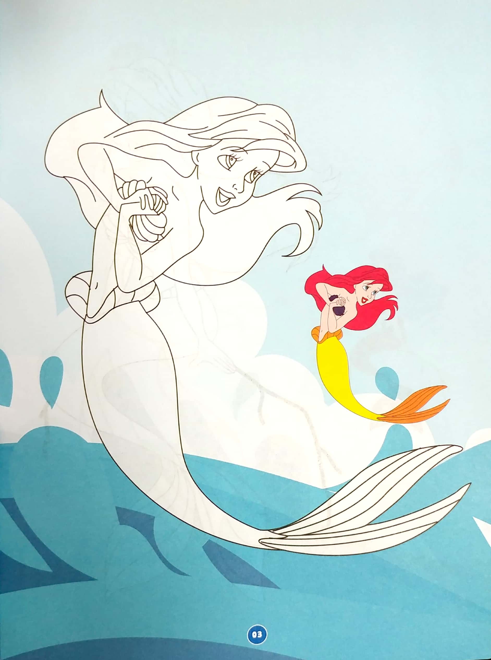 bộ bé tô màu nàng tiên cá - quyển 2 - Ảnh 5