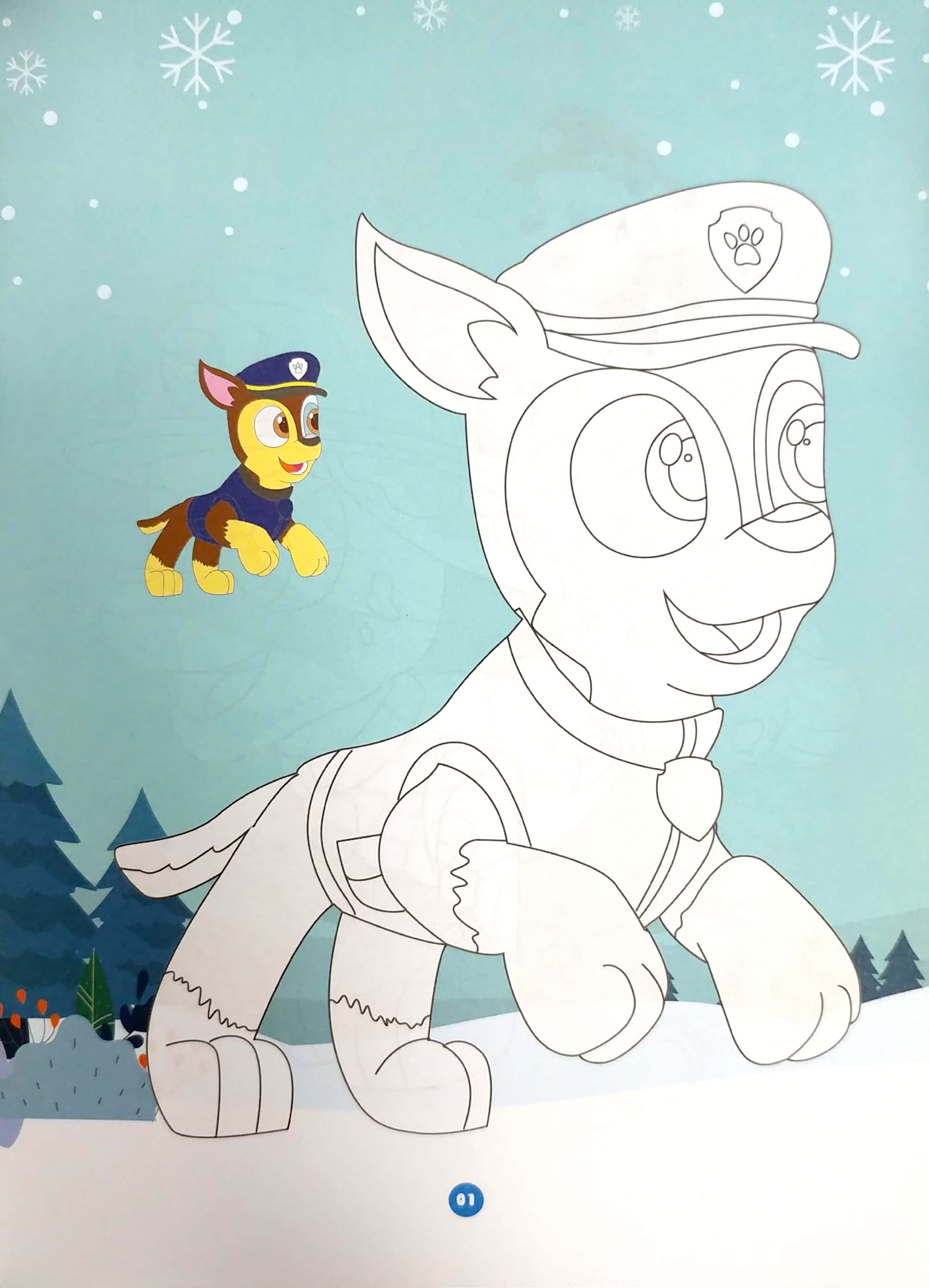 bộ bé tô màu paw patrol - quyển 2 - Ảnh 3