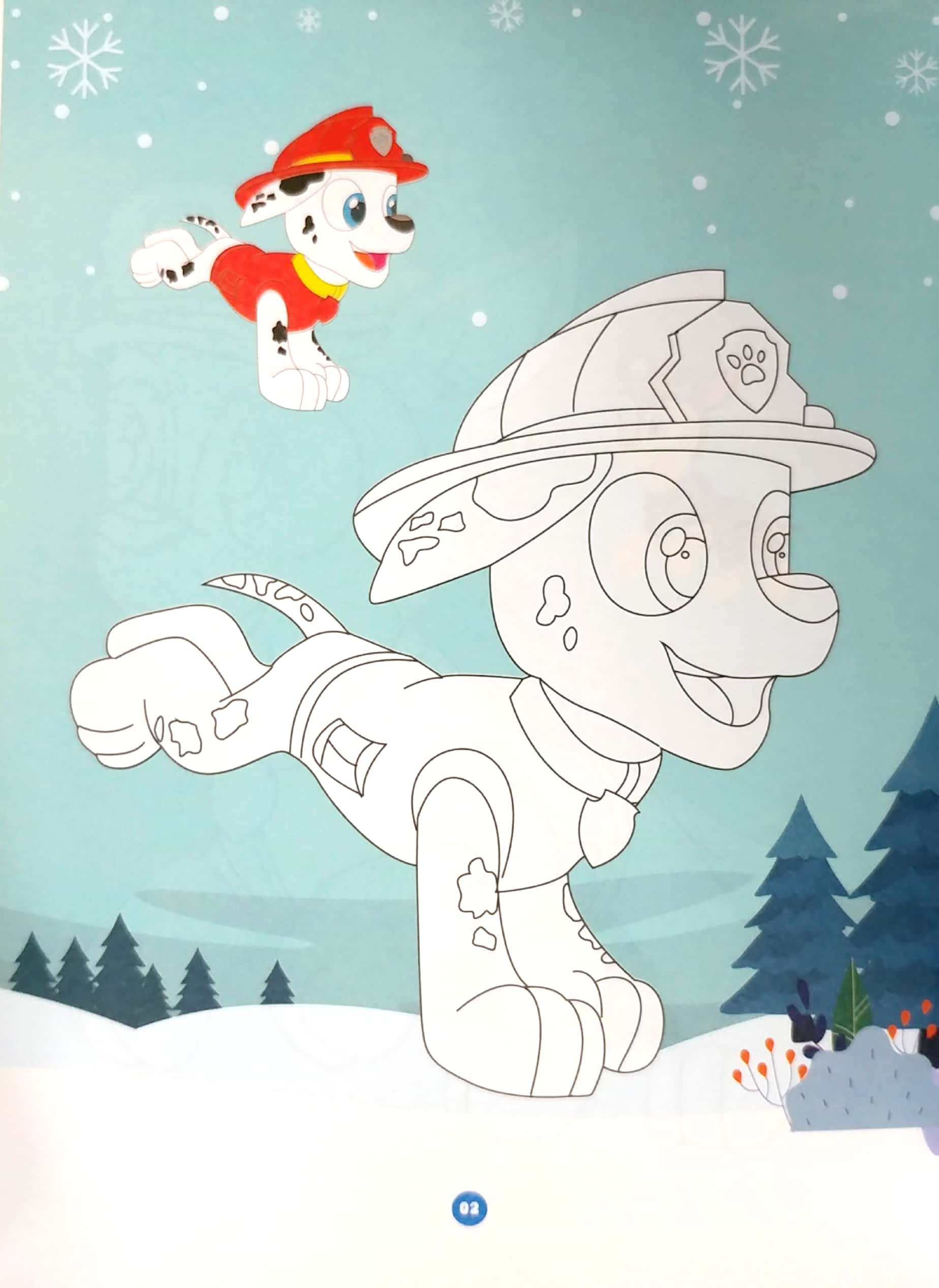 bộ bé tô màu paw patrol - quyển 2 - Ảnh 4
