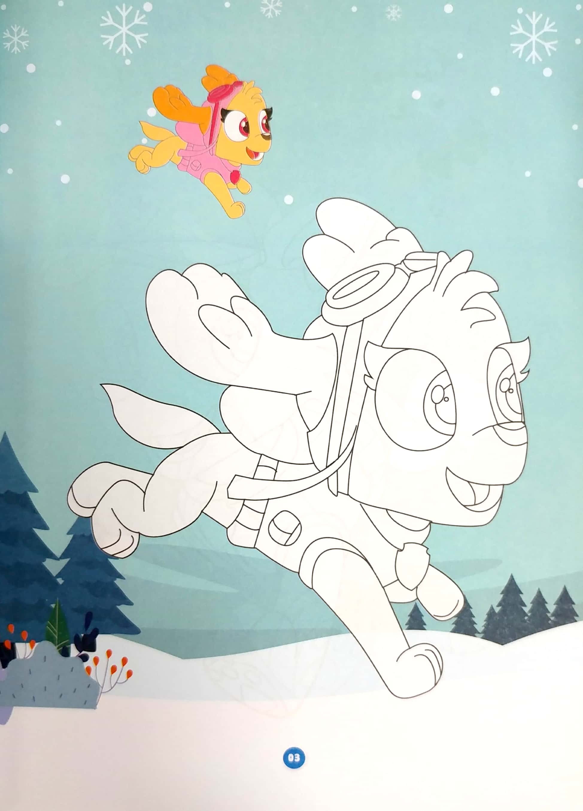 bộ bé tô màu paw patrol - quyển 2 - Ảnh 5