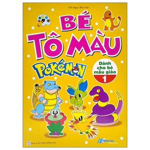 bộ bé tô màu pokemon - tập 1