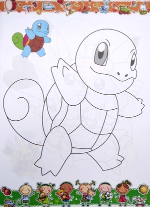 bộ bé tô màu pokemon - tập 1 - Ảnh 4