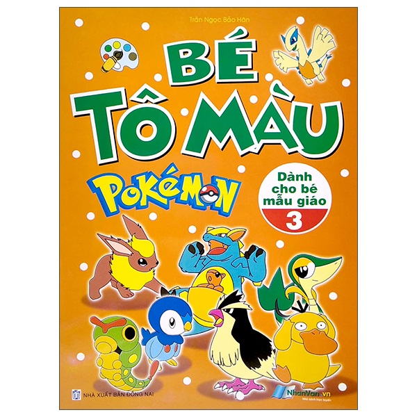 bộ bé tô màu pokemon - tập 2 - Ảnh 2