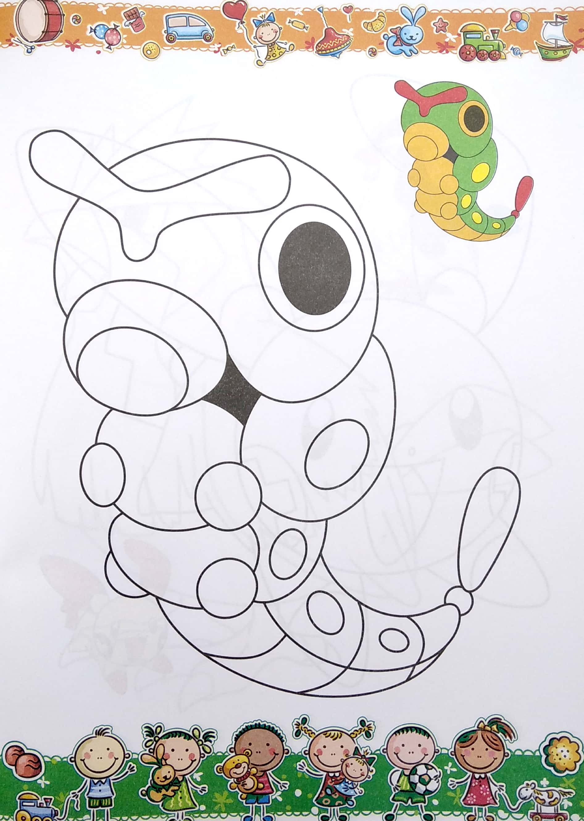 bộ bé tô màu pokemon - tập 2 - Ảnh 6