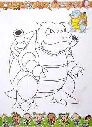 bộ bé tô màu pokemon - tập 3 - Ảnh 4