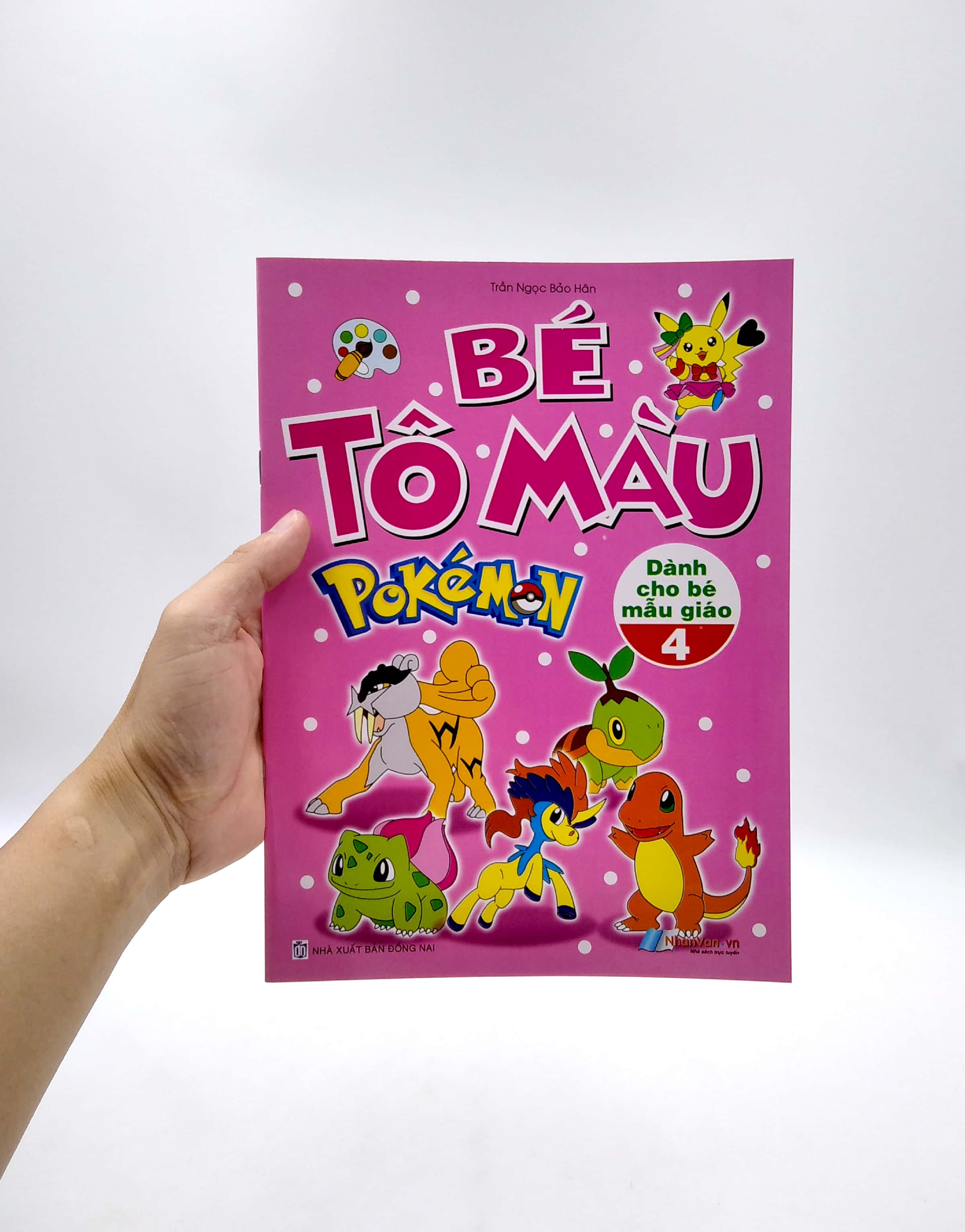 bộ bé tô màu pokemon - tập 4 - Ảnh 2
