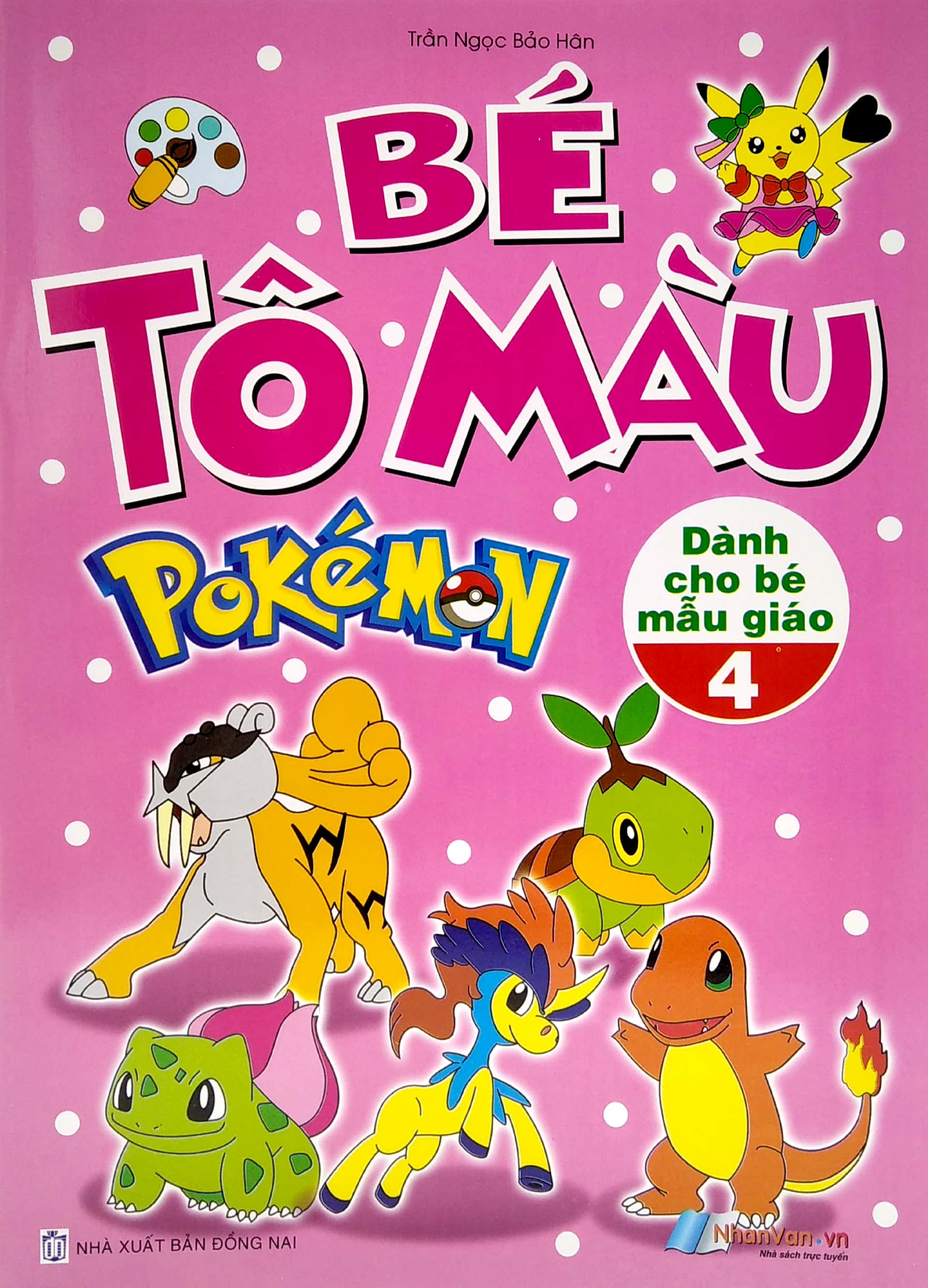 bộ bé tô màu pokemon - tập 4 - Ảnh 3