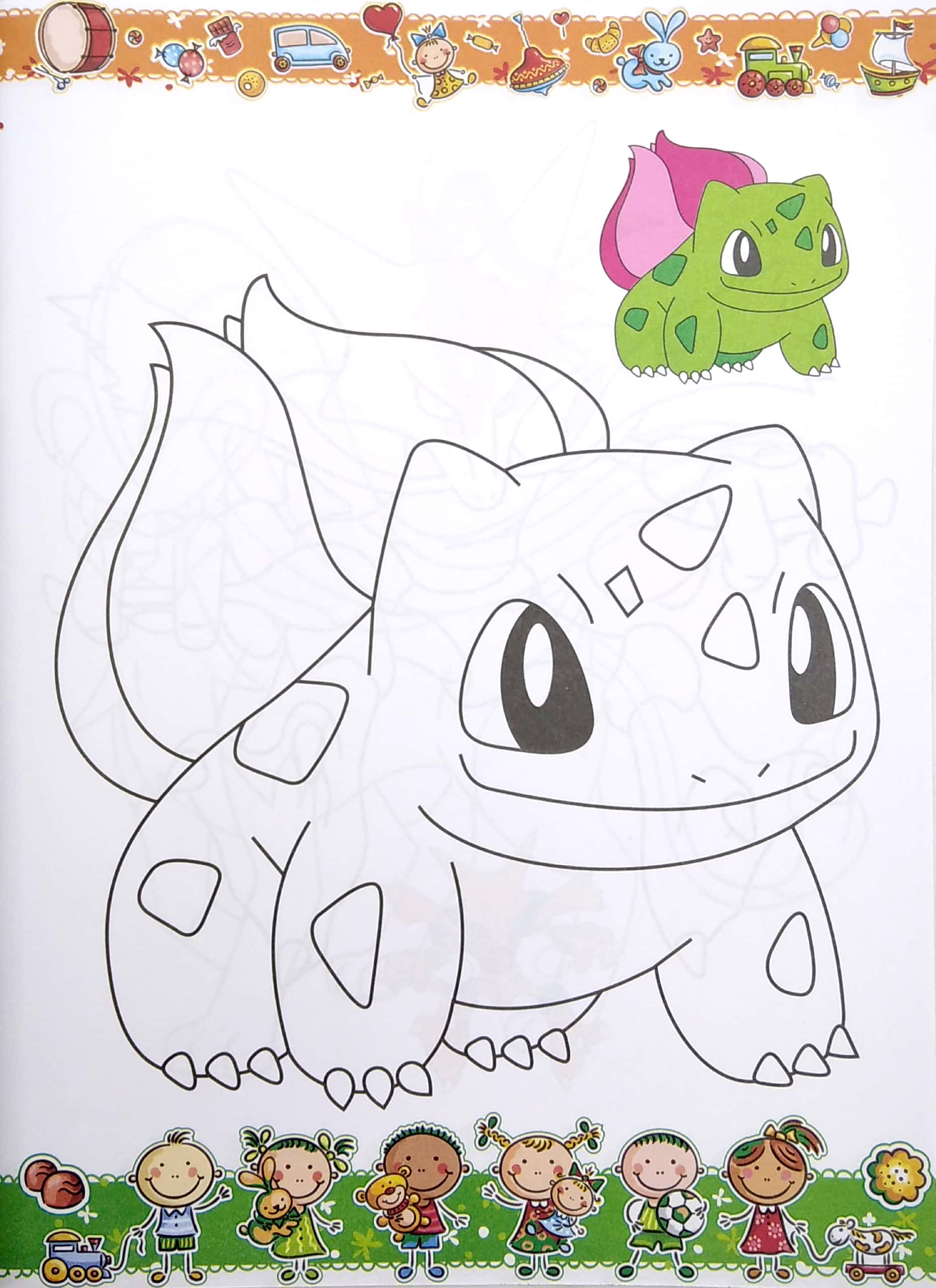 bộ bé tô màu pokemon - tập 4 - Ảnh 4