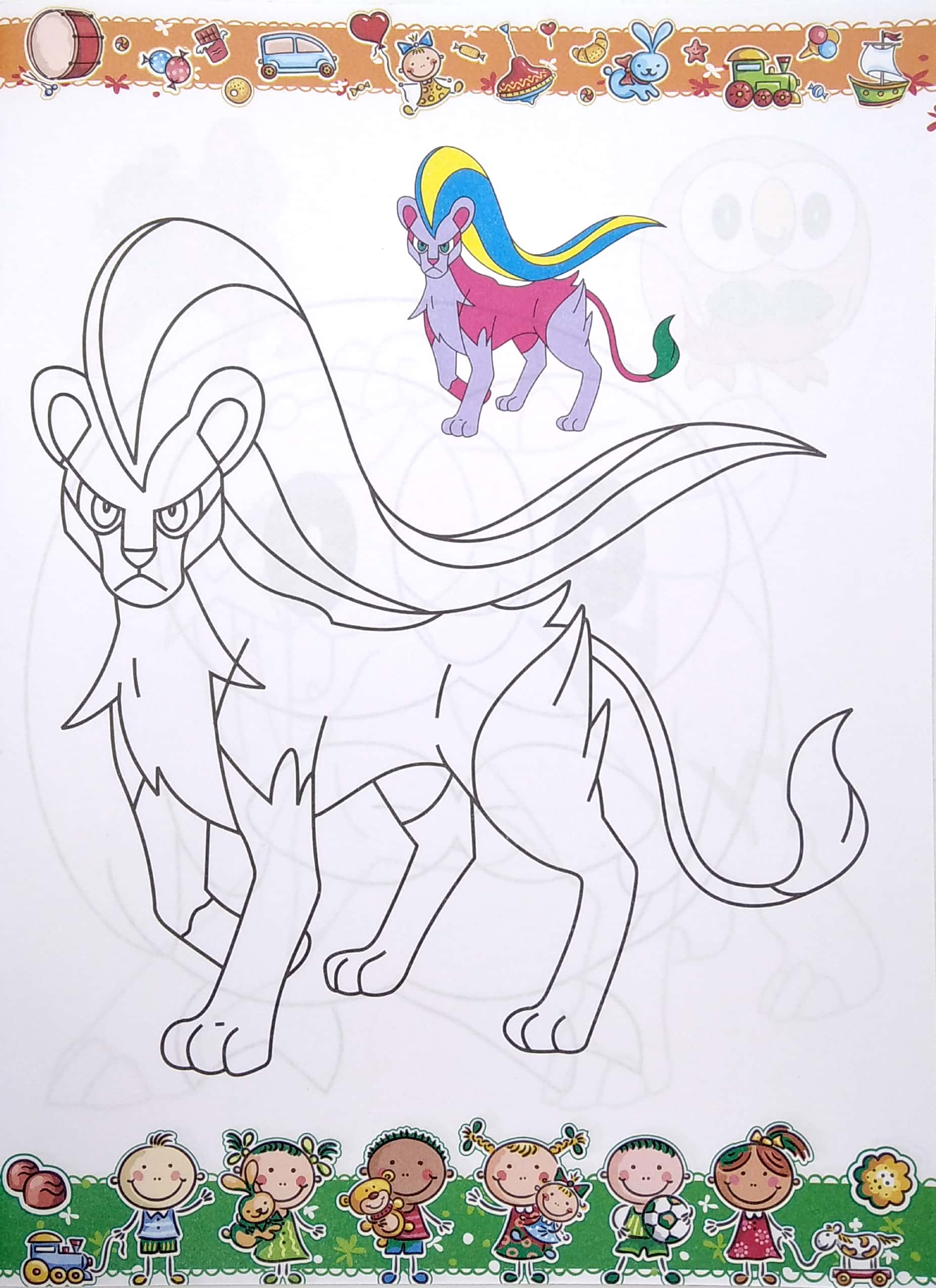 bộ bé tô màu pokemon - tập 4 - Ảnh 6