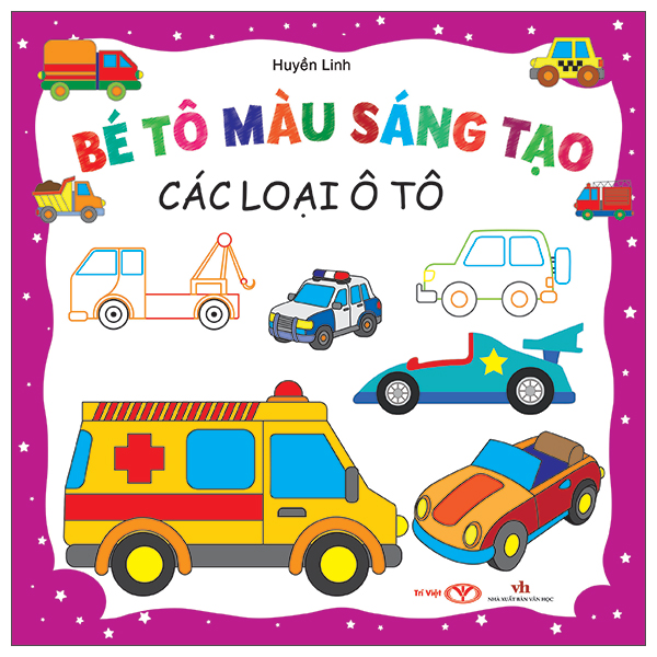 Bộ Bé Tô Màu Sáng Tạo - Các Loại Ô Tô