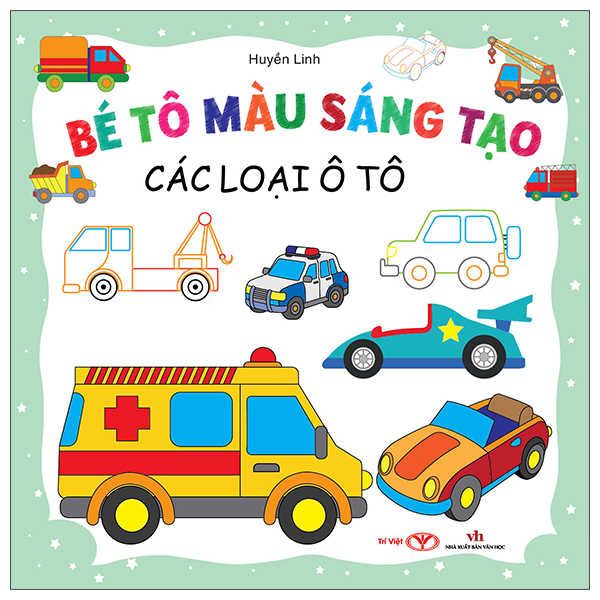 Bộ Bé Tô Màu Sáng Tạo - Các Loại Ô Tô - Ảnh 3