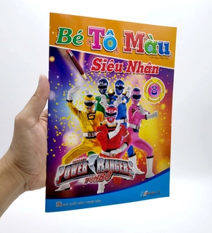 bộ bé tô màu siêu nhân - tập 8 - Ảnh 7