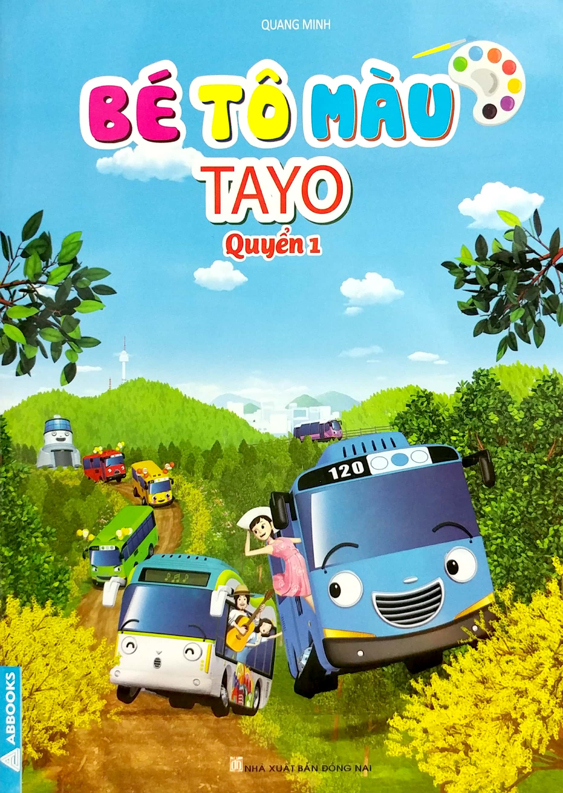 bộ bé tô màu tayo - quyển 1 - Ảnh 2