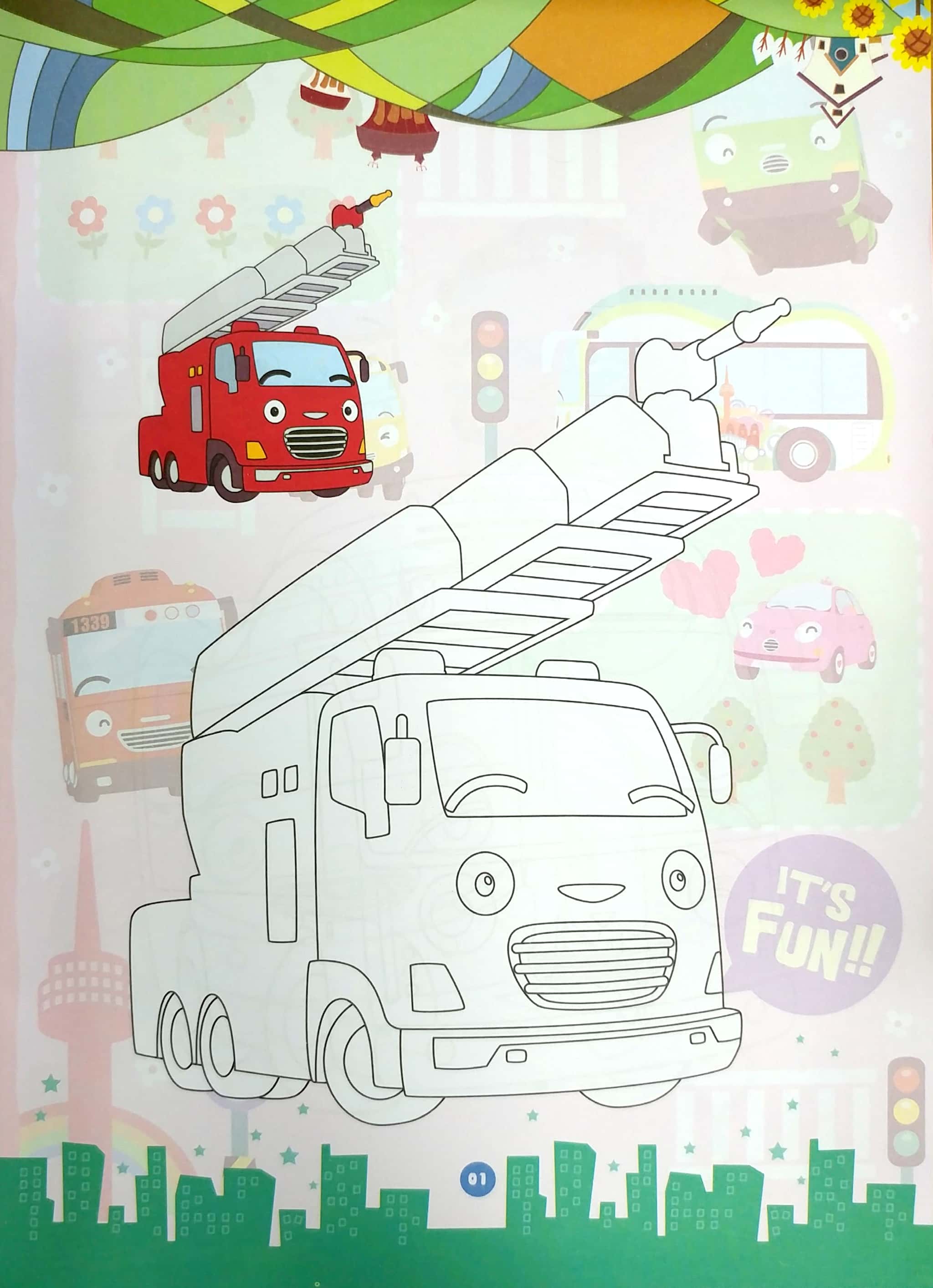 bộ bé tô màu tayo - quyển 2 - Ảnh 3