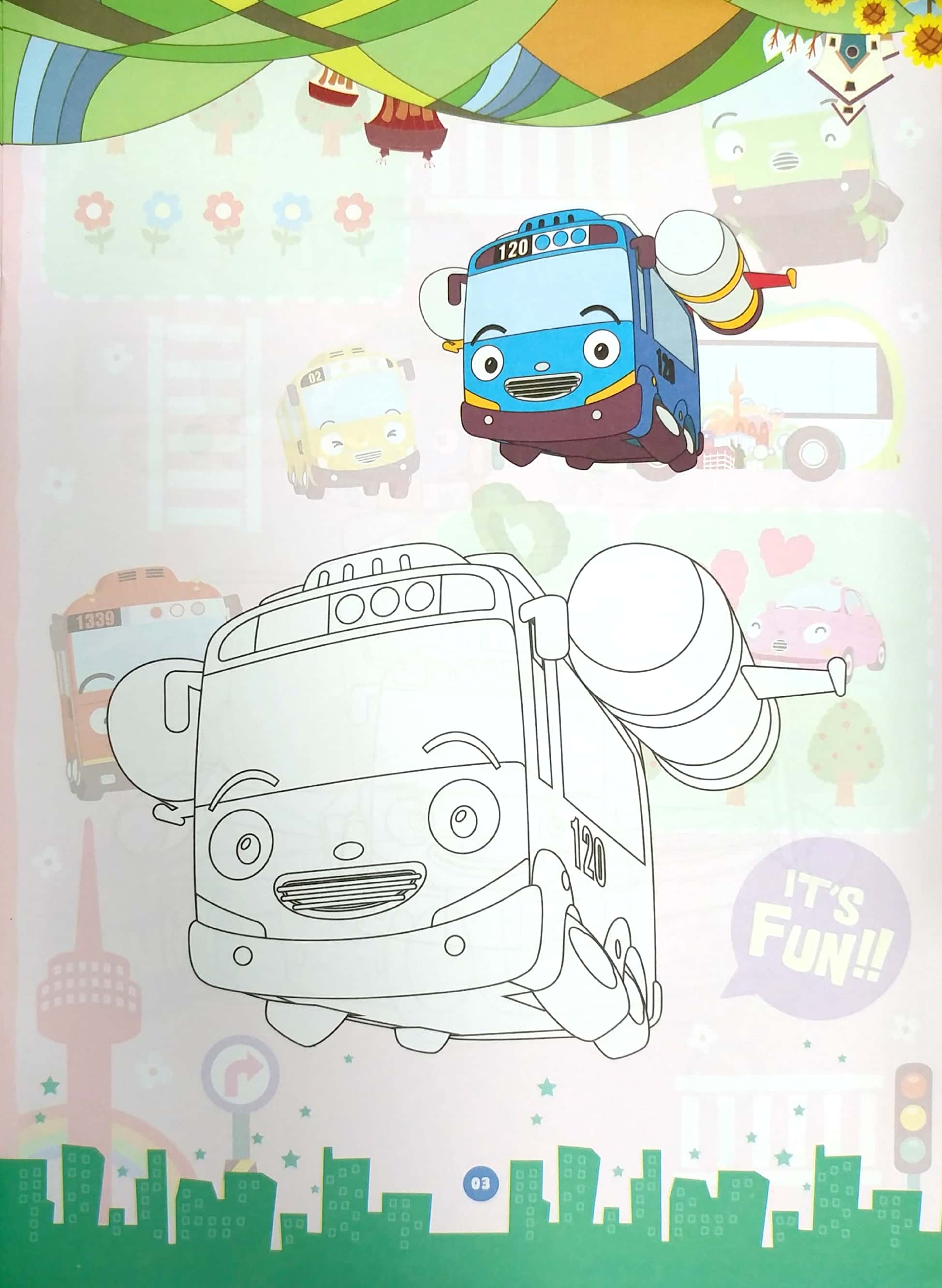 bộ bé tô màu tayo - quyển 2 - Ảnh 5