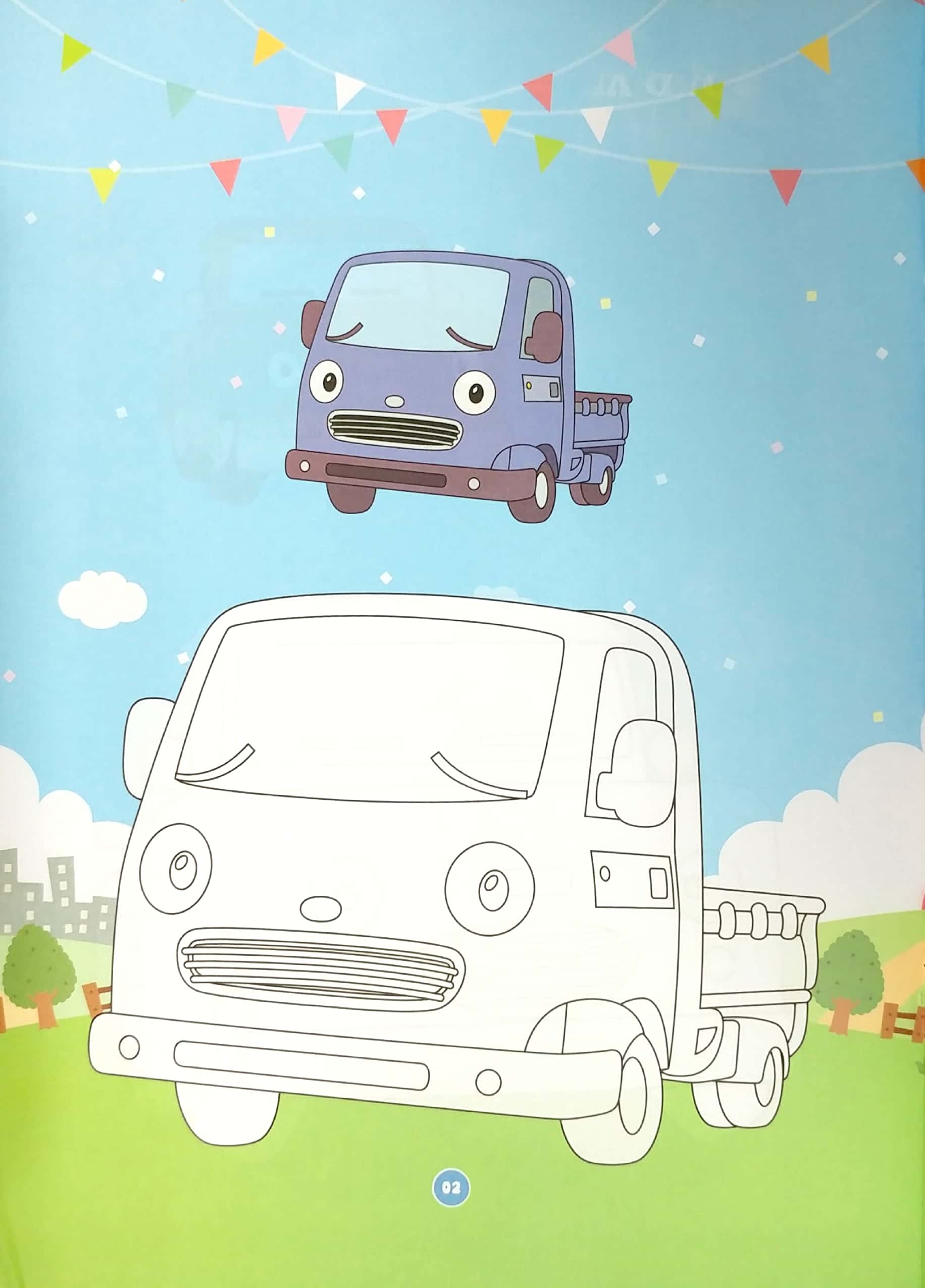 bộ bé tô màu tayo - quyển 4 - Ảnh 4