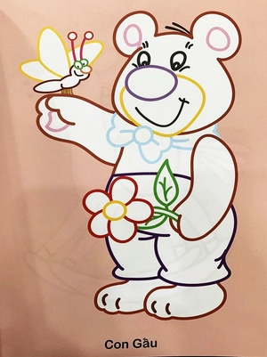 bộ bé tô màu thông minh tập 7 - Ảnh 3