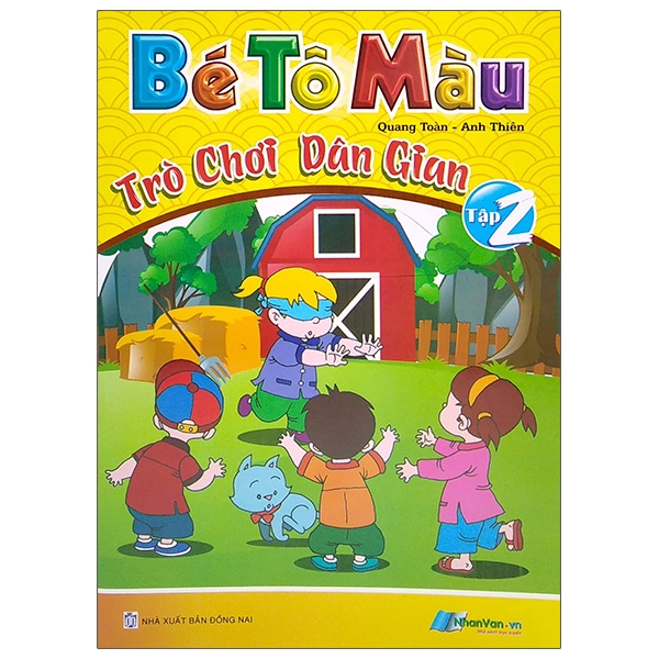 bộ bé tô màu trò chơi dân gian - tập 2