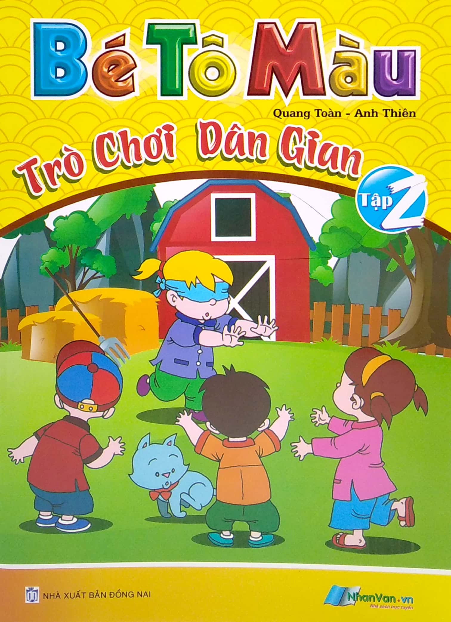 bộ bé tô màu trò chơi dân gian - tập 2 - Ảnh 2